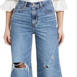 Levi's High Waist Loose Flare Jeans